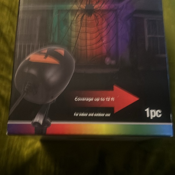 Projection of Creepy Web with Spider (New) - Picture 4 of 9